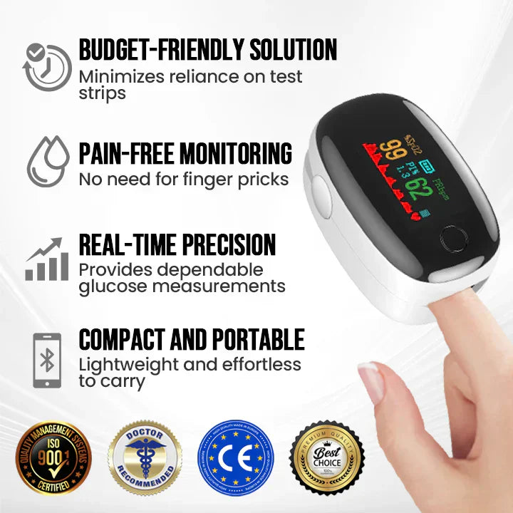 SugarSense Pro™ Non-Invasive & High Precision Glucose Monitor