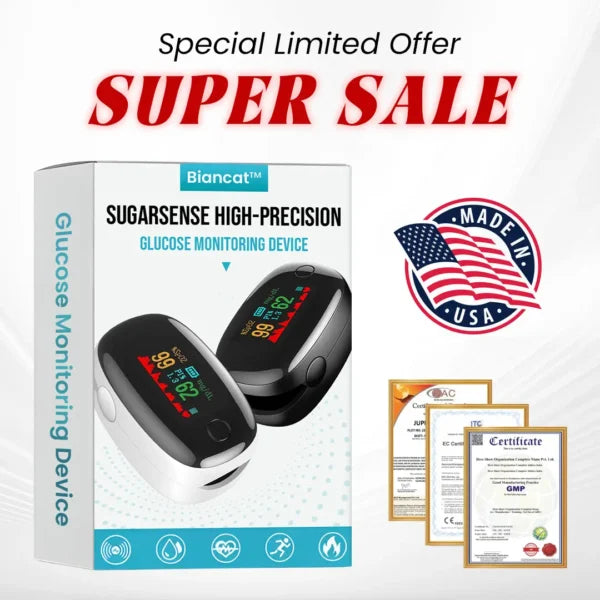 🔥Gluco One™🔥 - High-Precision Glucose Monitoring Device | Imported From USA | 🚨Limited Stock Available🚨