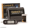 Control D Glucometer with 50 Strips + 50 Lancets